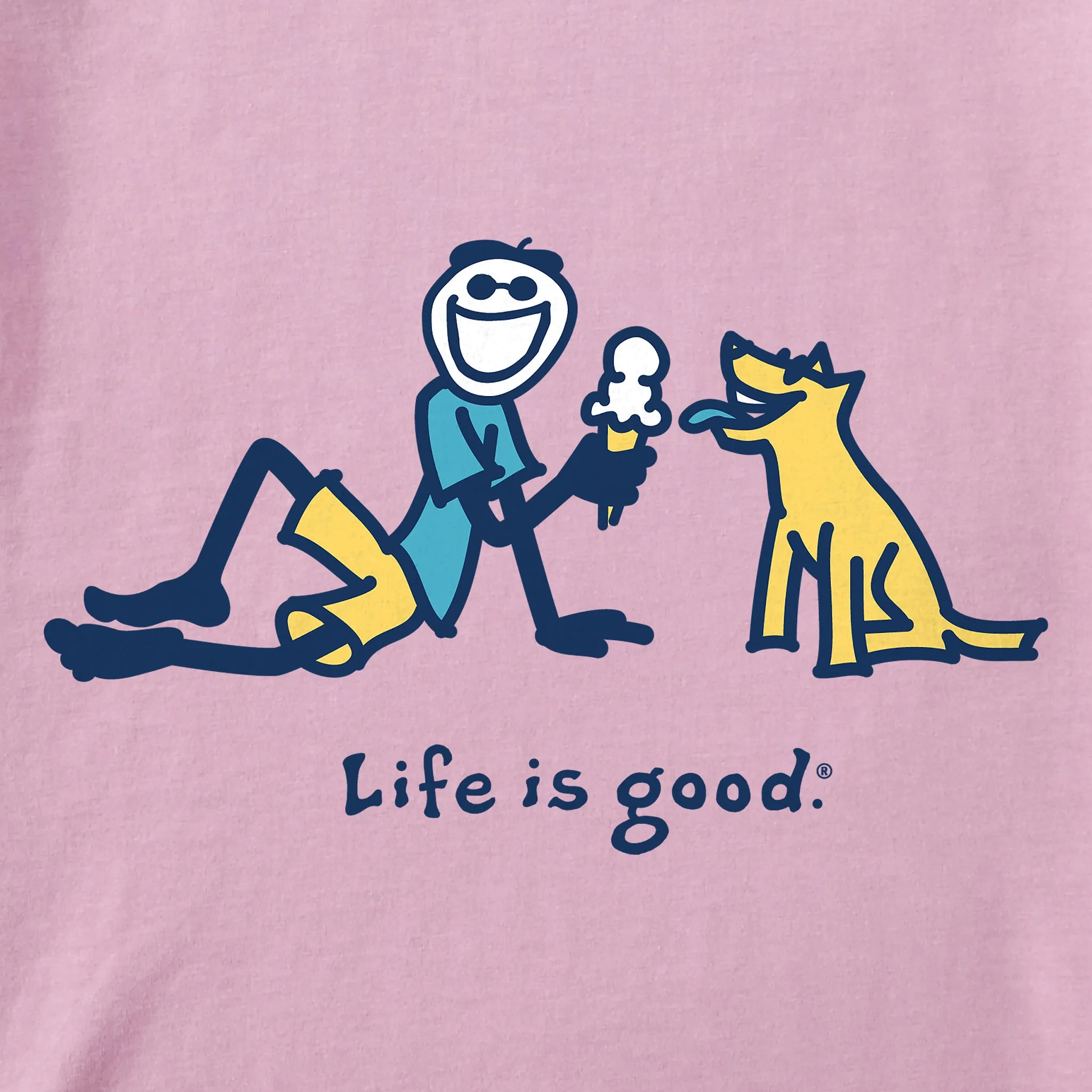 Women's Jake & Rocket Ice Cream Short Sleeve Crusher Tee