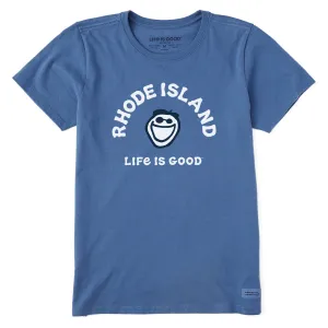 Women's Jake Rhode Island Short Sleeve Crusher Tee