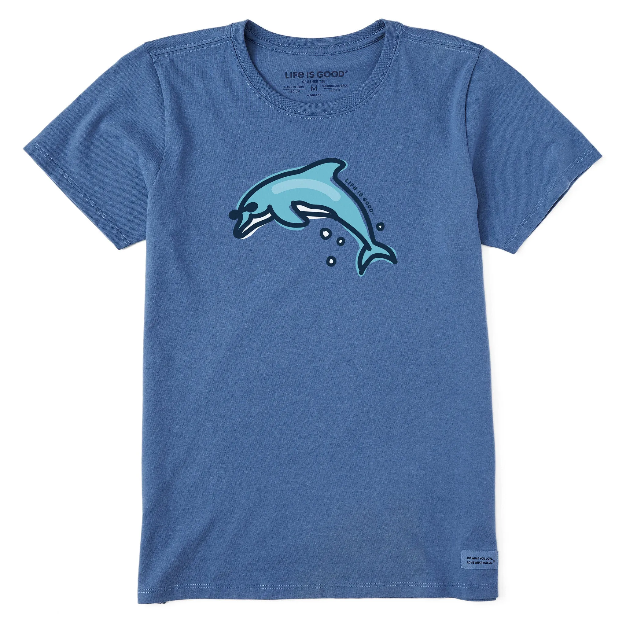 Women's Jumping Dolphin Short Sleeve Crusher Tee