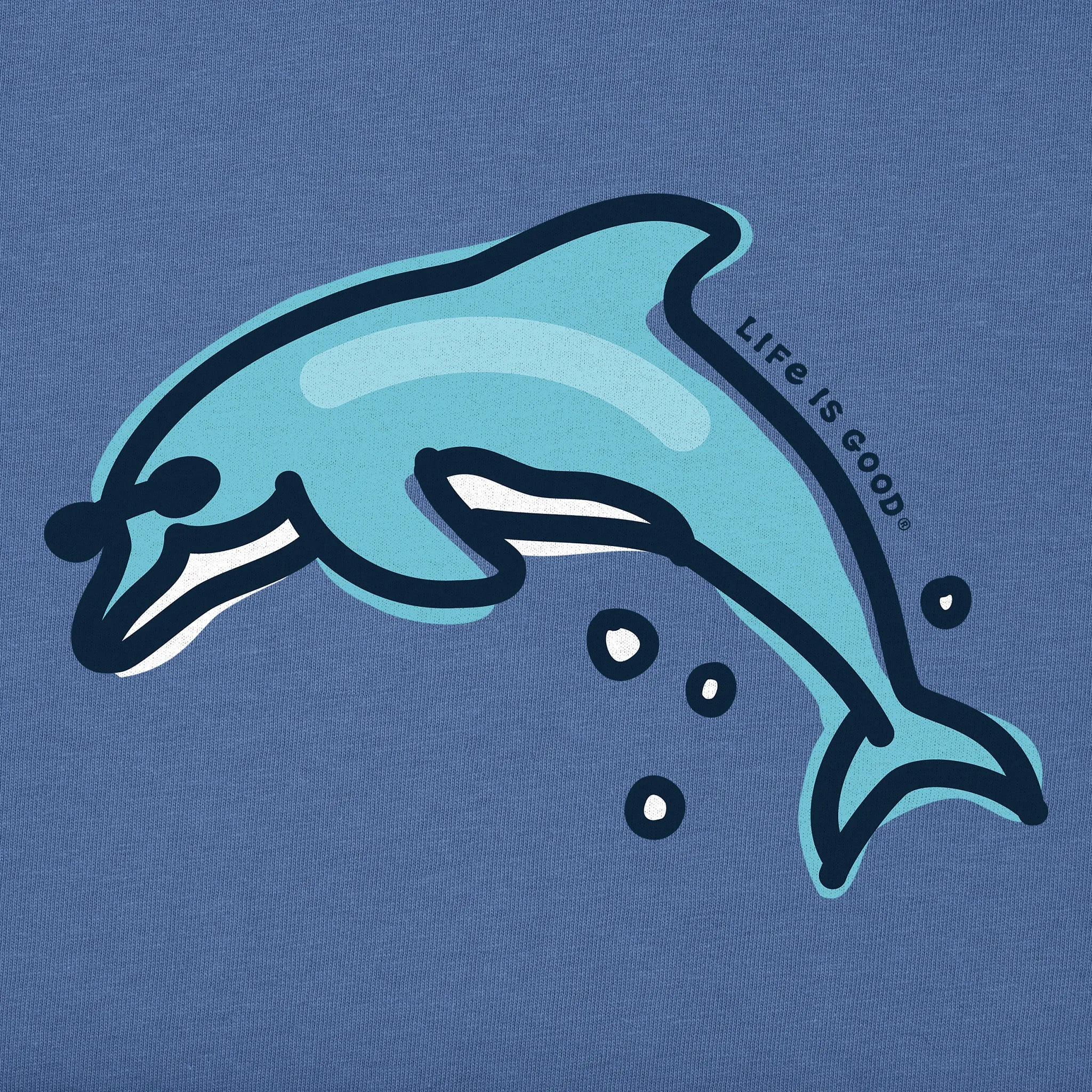 Women's Jumping Dolphin Short Sleeve Crusher Tee
