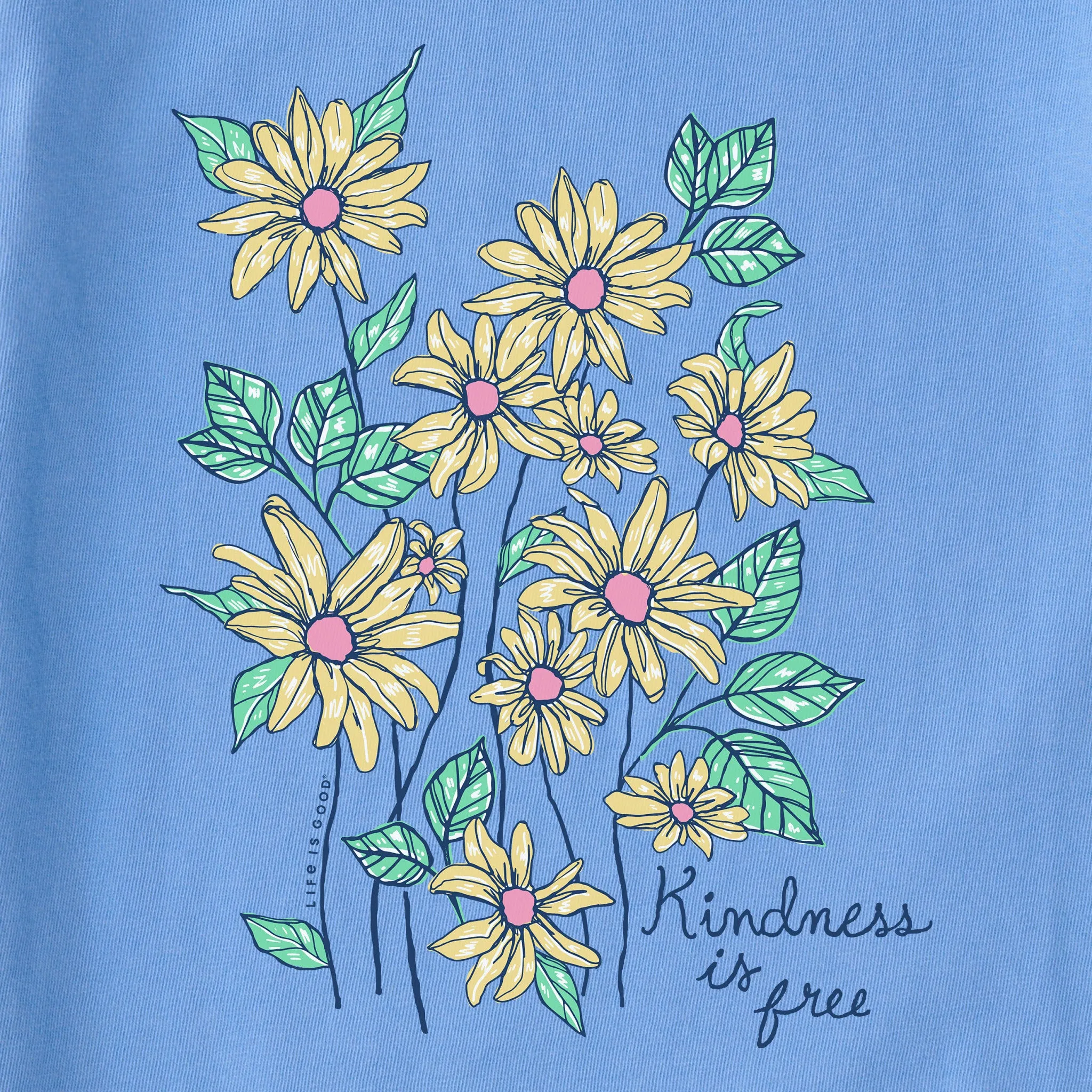Women's Kindness Daisies Short Sleeve Tee