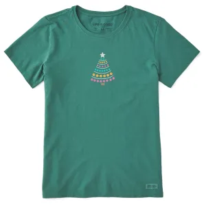 Women's Mini Tree Short Sleeve Crusher Tee