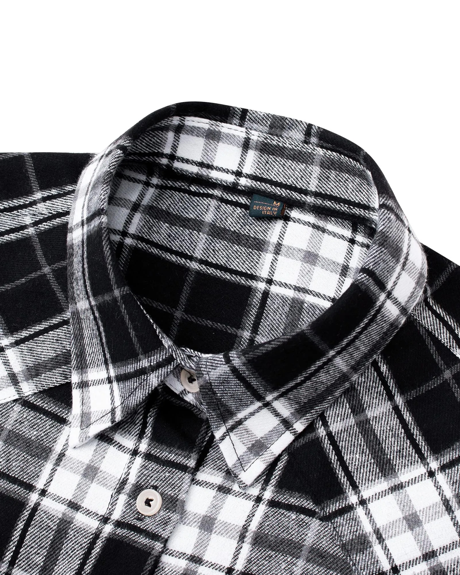 Womens Plaid Flannel Shirts Long Sleeve Roll Up Casual Button Down Shirt
