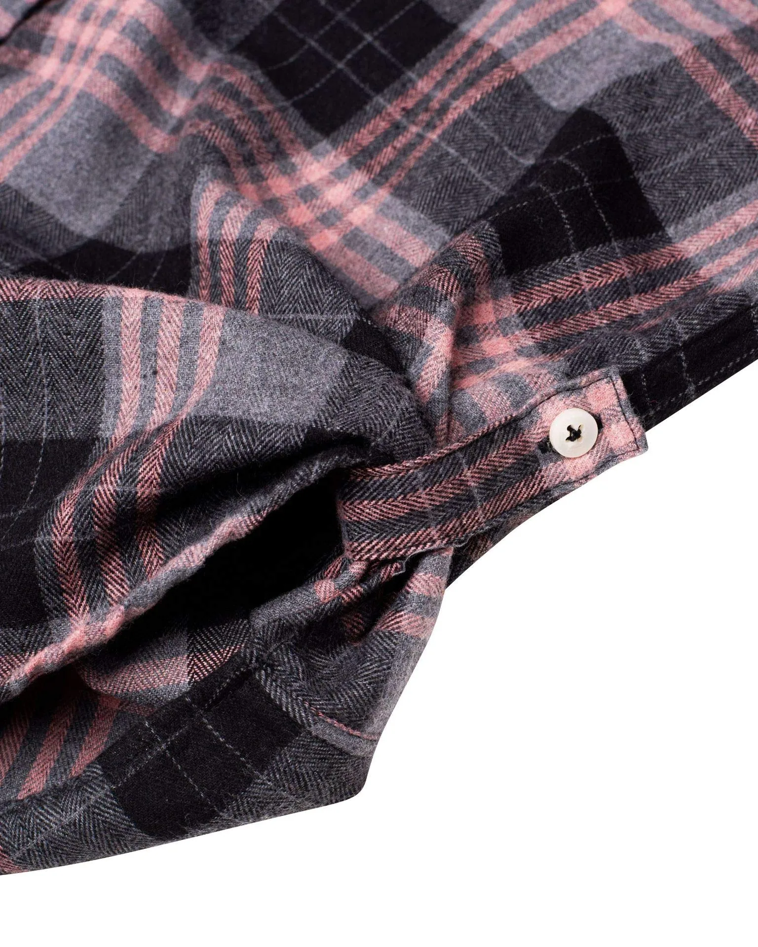 Womens Plaid Flannel Shirts Long Sleeve Roll Up Casual Button Down Shirt