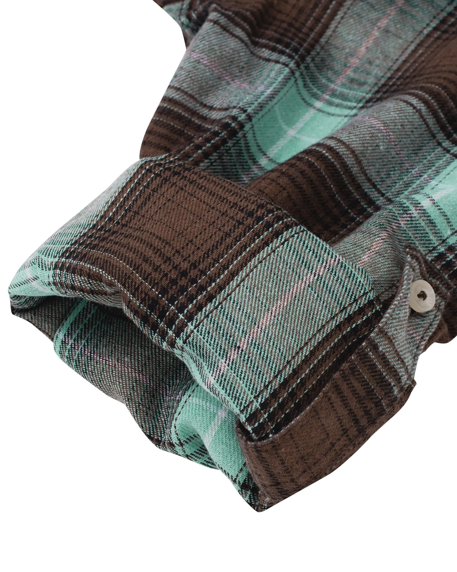 Womens Plaid Flannel Shirts Long Sleeve Roll Up Casual Button Down Shirt