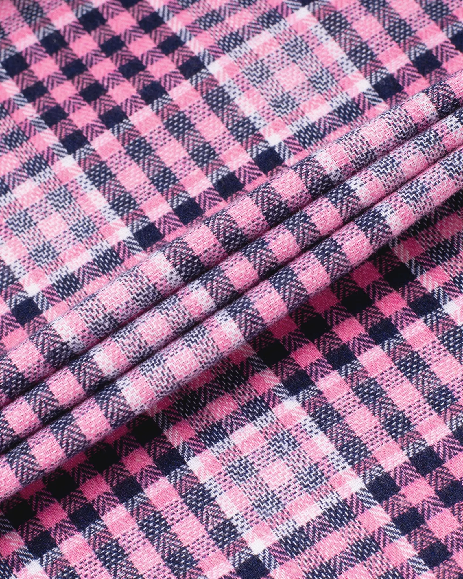 Womens Plaid Flannel Shirts Long Sleeve Roll Up Casual Button Down Shirt