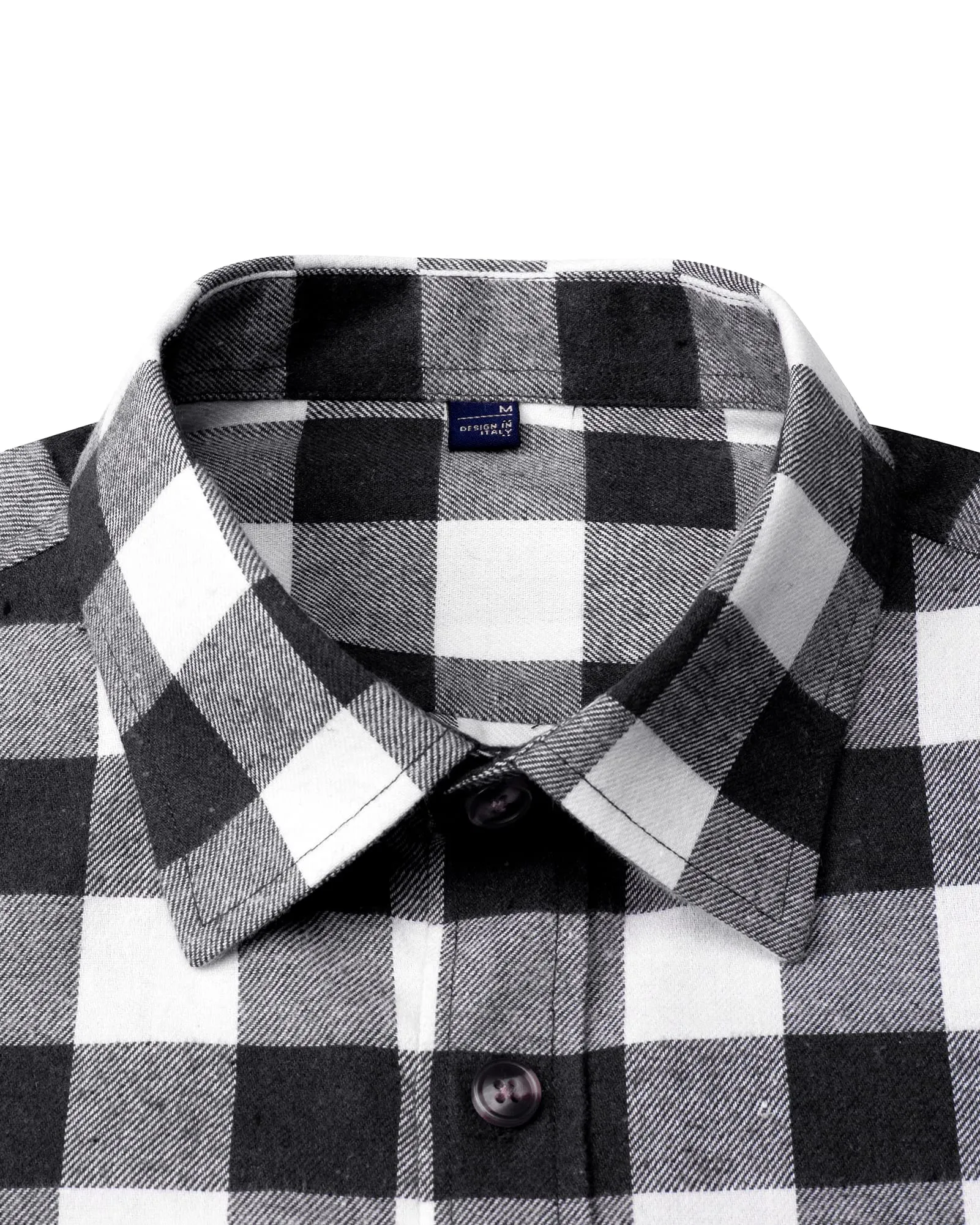 Womens Plaid Flannel Shirts Long Sleeve Roll Up Casual Button Down Shirt