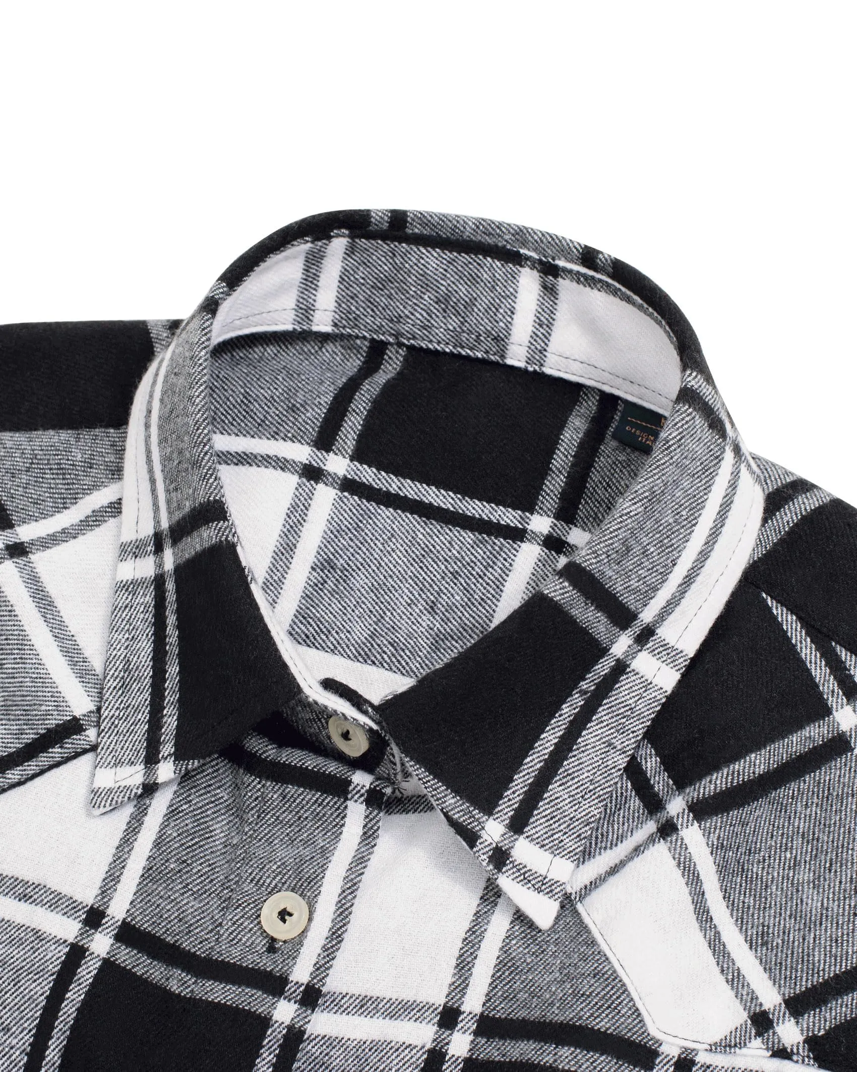 Womens Plaid Flannel Shirts Long Sleeve Roll Up Casual Button Down Shirt