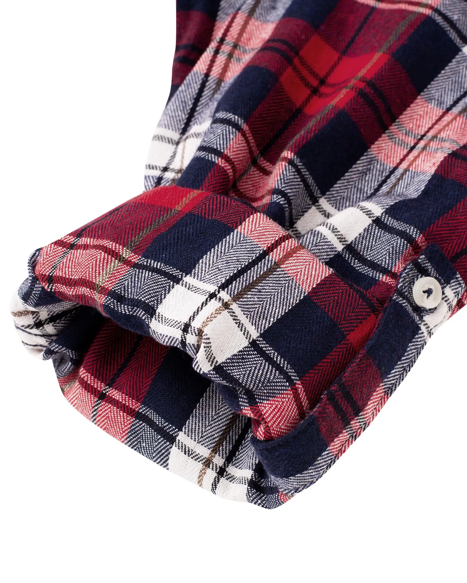 Womens Plaid Flannel Shirts Long Sleeve Roll Up Casual Button Down Shirt