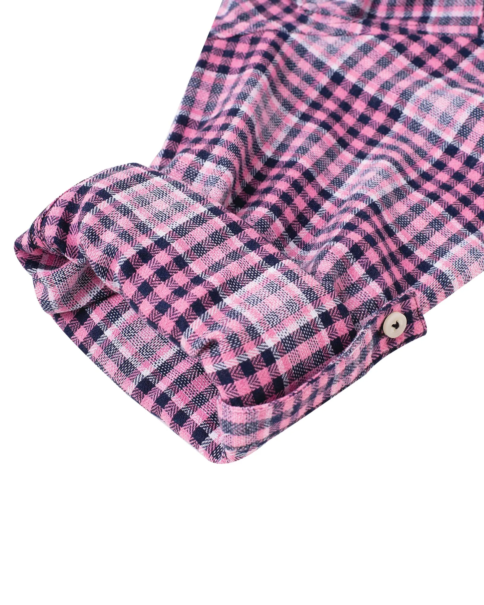 Womens Plaid Flannel Shirts Long Sleeve Roll Up Casual Button Down Shirt