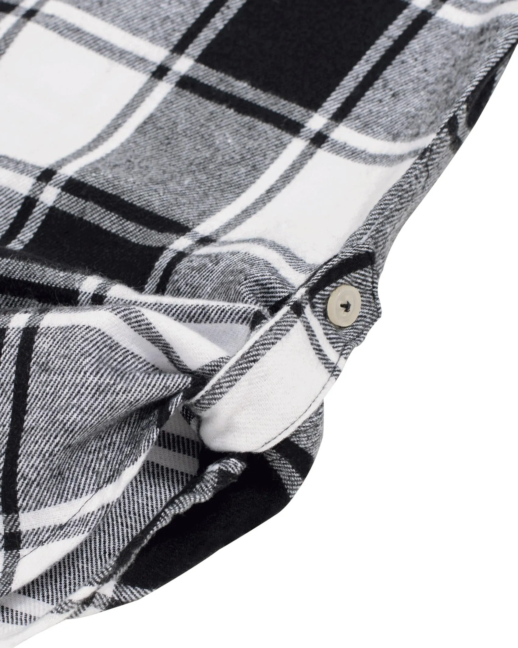Womens Plaid Flannel Shirts Long Sleeve Roll Up Casual Button Down Shirt