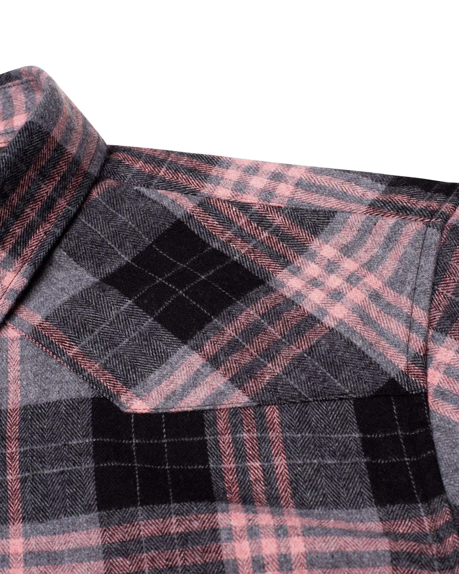 Womens Plaid Flannel Shirts Long Sleeve Roll Up Casual Button Down Shirt