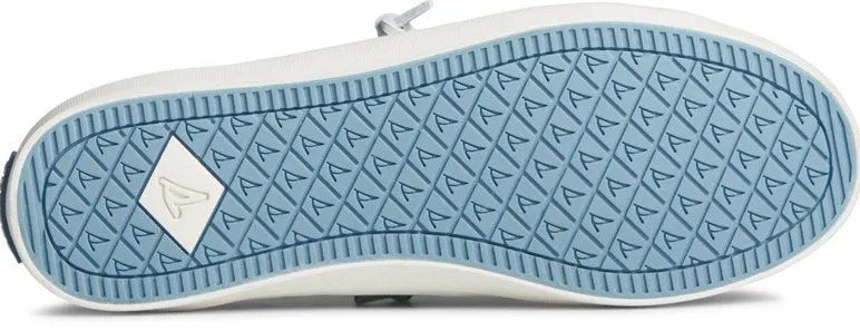 Women's Sperry Crest Vibe Two Tone Canvas Sneaker Blue Depth