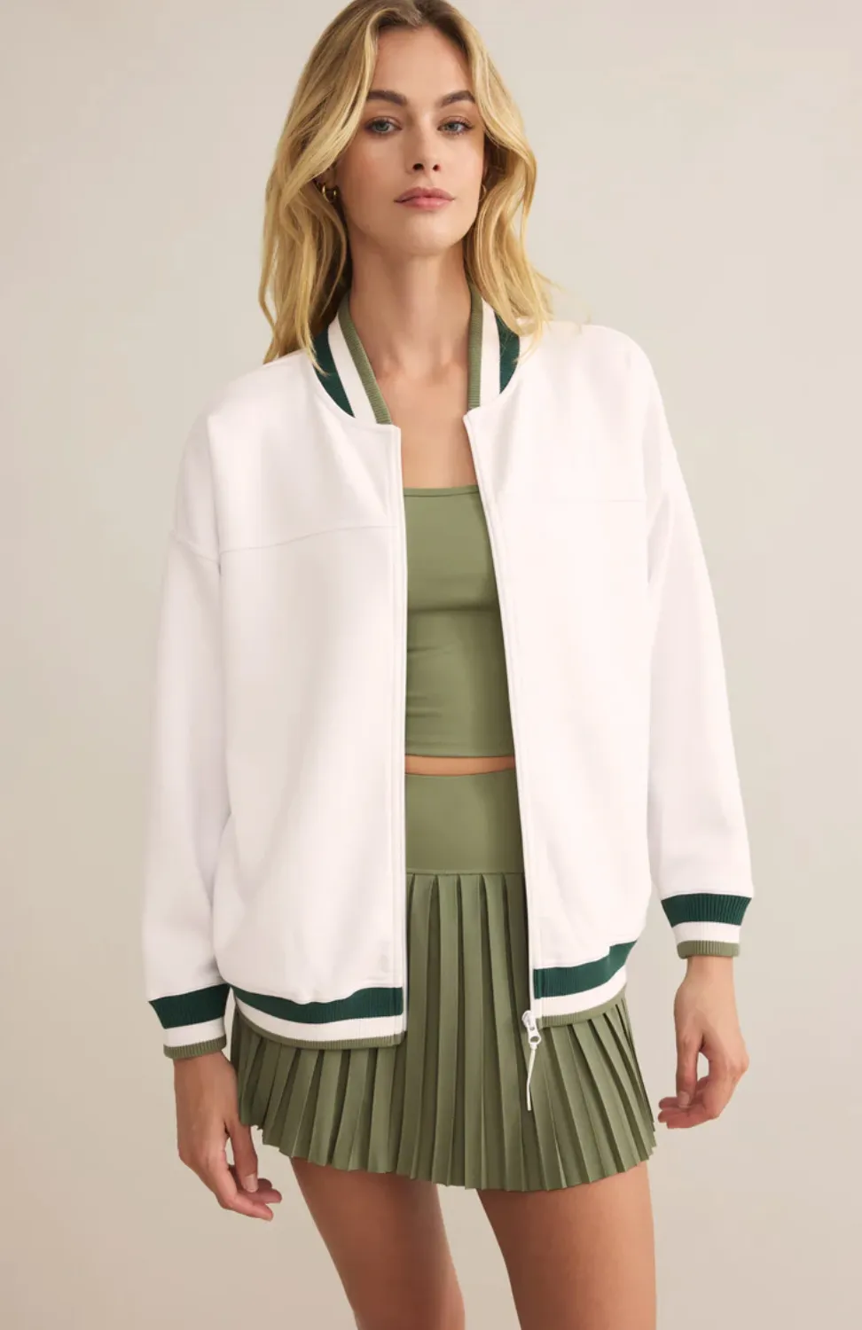 Z Supply Hampton Varsity Jacket
