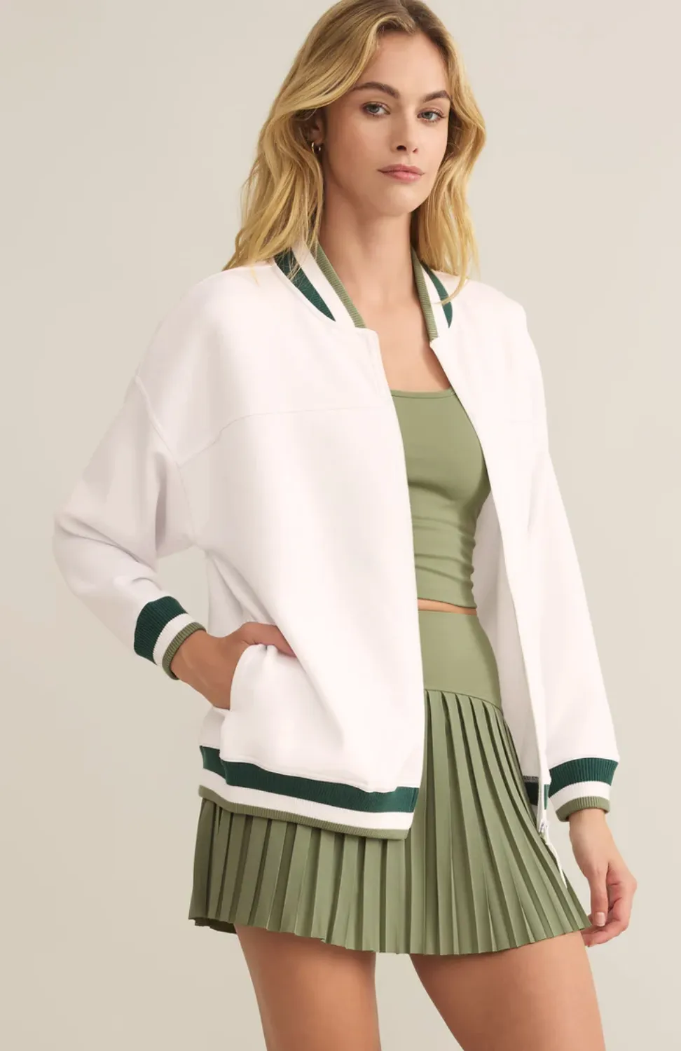 Z Supply Hampton Varsity Jacket